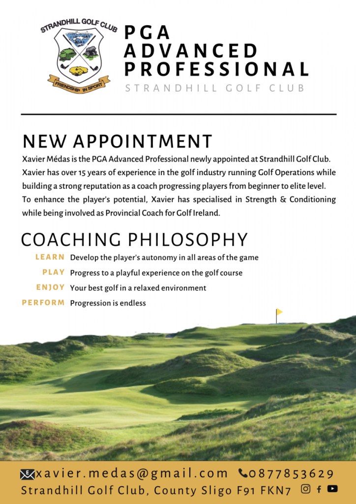 PGA Professional flyer