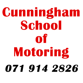 Cunningham School of Motoring logo
