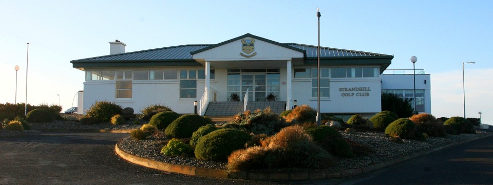 front of the clubhouse