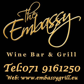 The Embassy Wine Bar & Grill logo