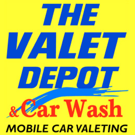 The Valet Depot & Car Wash logo
